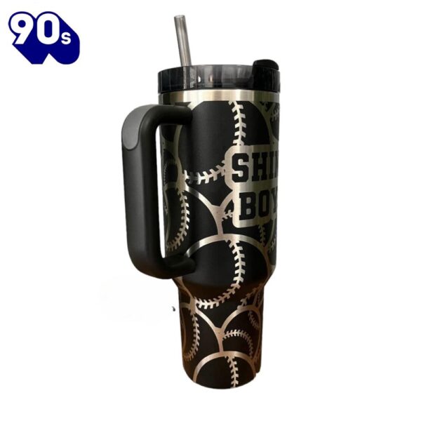 Baseball Softball Burst Wrap Tumbler