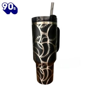 Baseball Softball Burst Wrap Tumbler