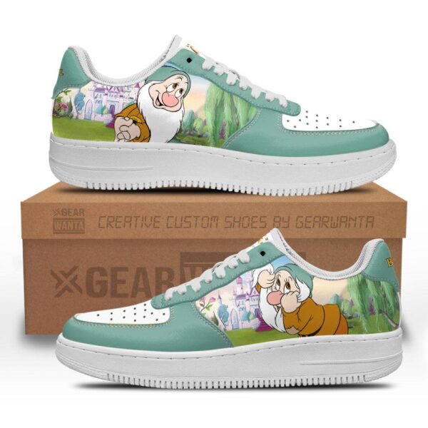 Bashful Snow White and 7 Dwarfs Custom Air Sneakers