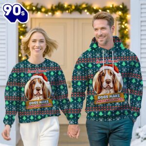 Basset Hound Dog Make Christmas…