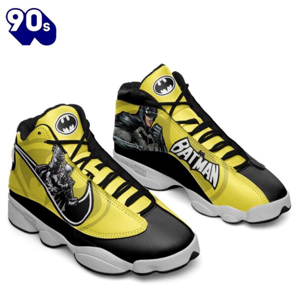 Batman Air Jordan 13 Sneakers Super Heroes Custom Shoes