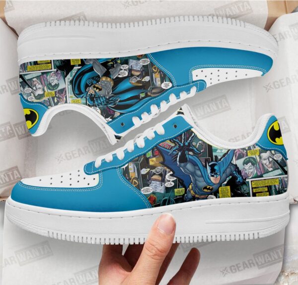 Batman Air Sneakers Custom Superhero Comic Shoes