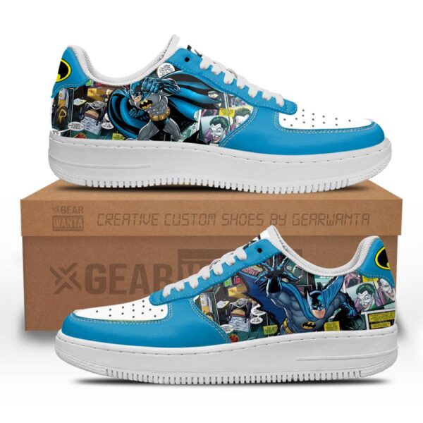 Batman Air Sneakers Custom Superhero Comic Shoes