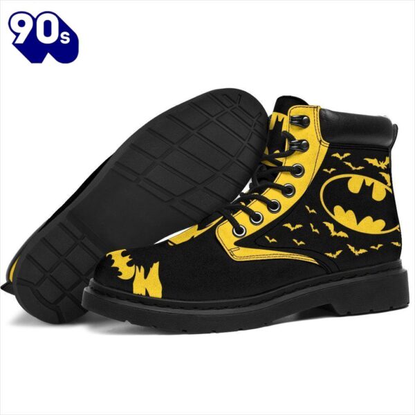 Batman Leather Boots Custom Amazing Movies Fan Gift Idea