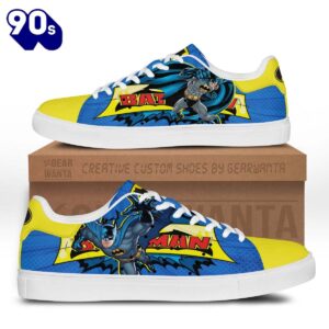 Batman Stan Smith Shoes Gift For Your Kid