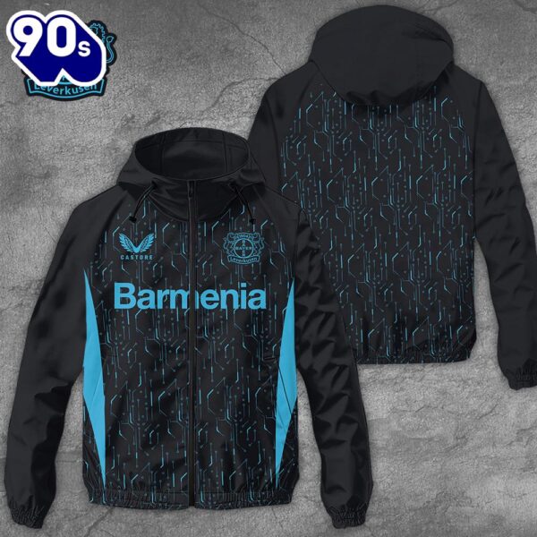Bayer Leverkusen 3D Windbreaker Jacket For Man And Women