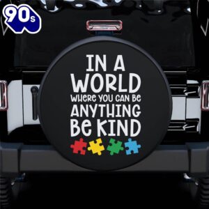 Hippie Tire Covers Be Kind Car Spare Tire Gift For Campers