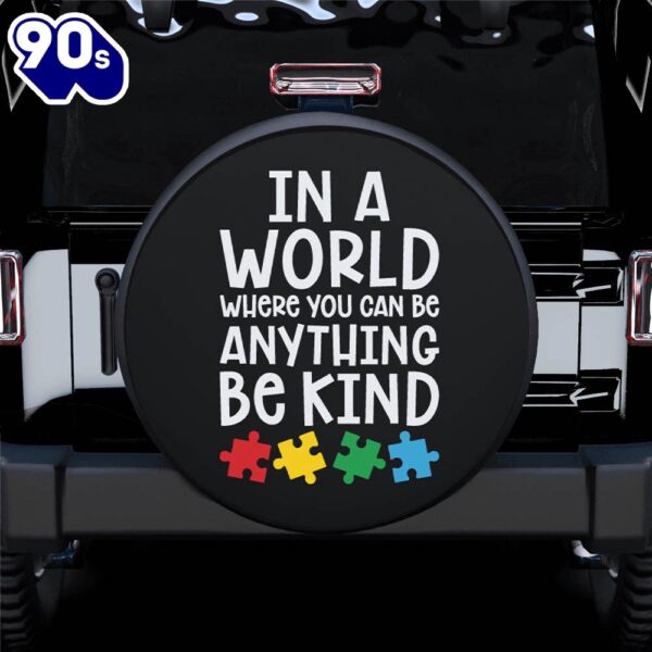 Hippie Tire Covers Be Kind Car Spare Tire Gift For Campers