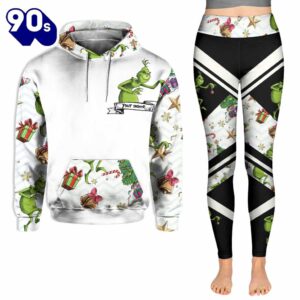 Be You - Personalized Grinch Christmas Stole Christmas Hoodie and Leggings