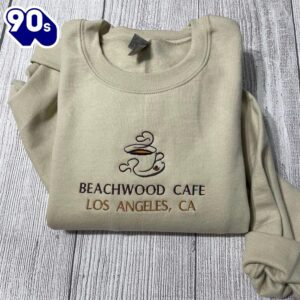 Beachwood Cafe Embroidered Sweatshirt Gift…