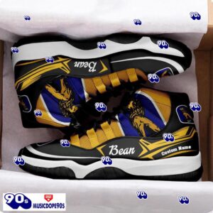 Bean Custom Name Air Jordan 11 Sneakers Vintage Shoes