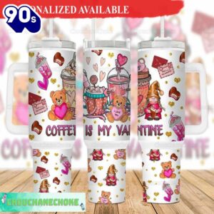 Bear 40oz Tumbler Bear Valentine…