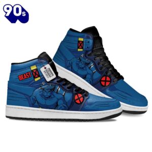 Beast Custom J1 Sneakers Movies X-Men