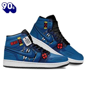 Beast J1 Sneakers Movies X-Men Custom Shoes