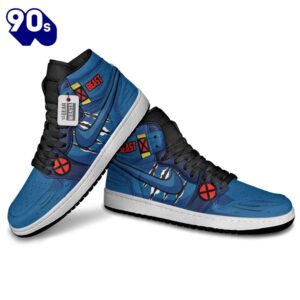 Beast J1 Sneakers Movies X-Men Custom Shoes