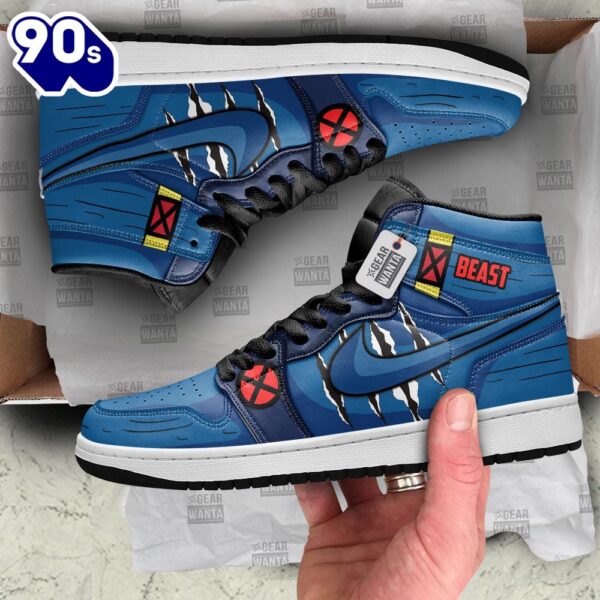 Beast J1 Sneakers Movies X-Men Custom Shoes