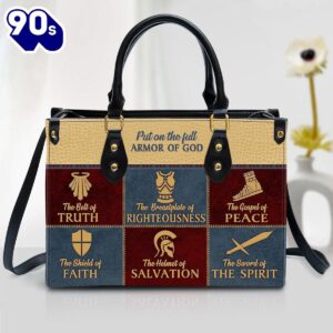 Beautiful Christian Leather Bag The Belt Of Truth Christ Gifts Leather Bags  Gift For  Women Christmas