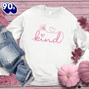 Bee Kind Sweatshirt Pink Edition…