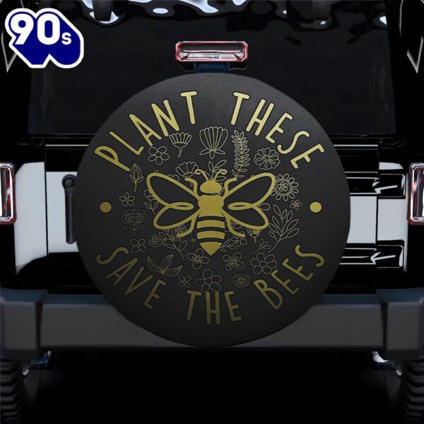 Bee Spare Tire Cover Gift For Campers