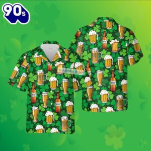 Beer Shamrock St Patrick Green…