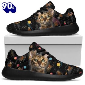 Bengal Cat Sneakers Sporty Shoes…