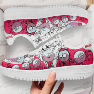 Benson Dunwoody Regular Show Air Sneakers Custom Cartoon Shoes