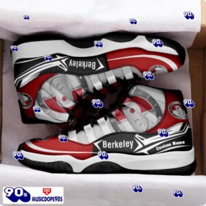 Berkeley Custom Name Air Jordan 11 Sneakers Vintage Shoes