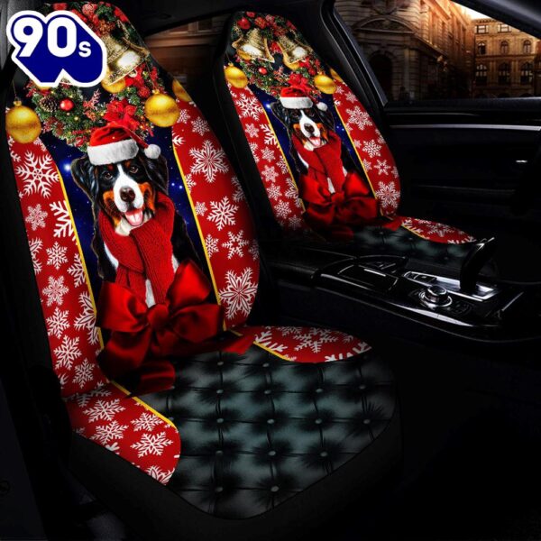 Bernese Mountain Dog Christmas Noel Gift Premium Custom Car Seat Covers Decor Protector Gift Xmas