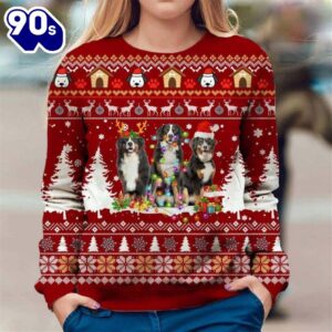 Bernese Mountain Dog Ugly Premium Sweater