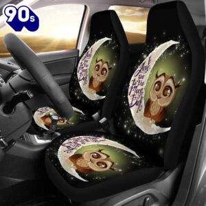 Best Cute Owl Premium Custom Car Seat Covers Decor Protector