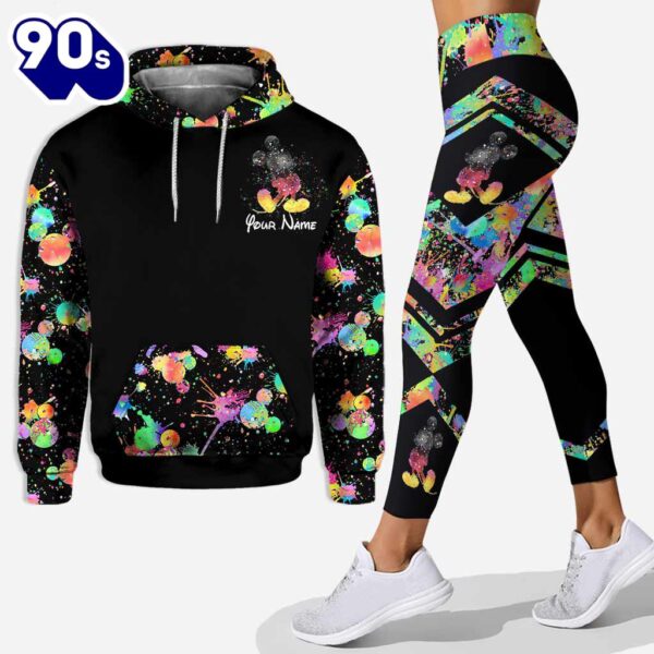 Best Day Ever 50th Anniversary – Personalized Mickey Mouse Hoodie And Leggings