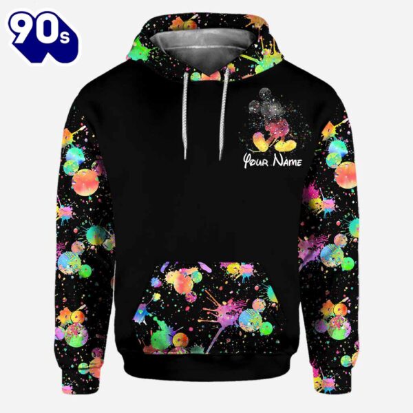 Best Day Ever 50th Anniversary – Personalized Mickey Mouse Hoodie And Leggings