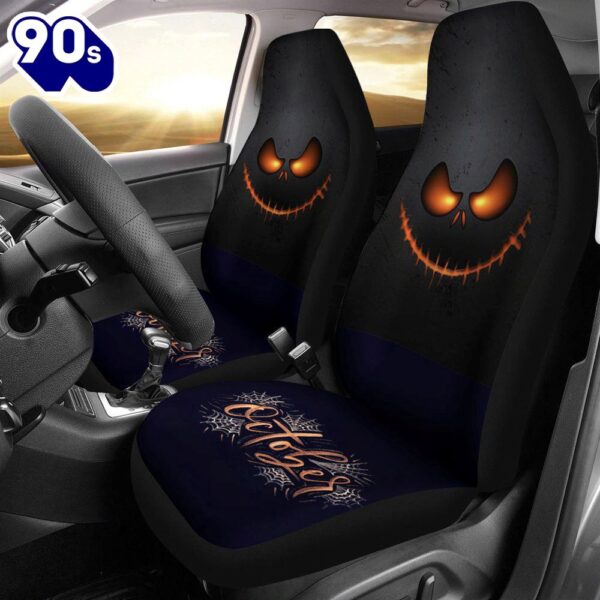 Best Nightmare Christmas October Premium Custom Car Seat Covers Decor Protector Gift Xmas