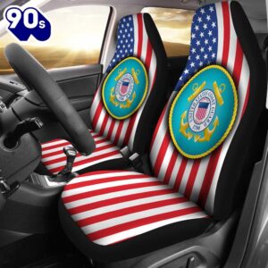 Best United States Coast Guard Premium Custom Car Seat Covers Decor Protector