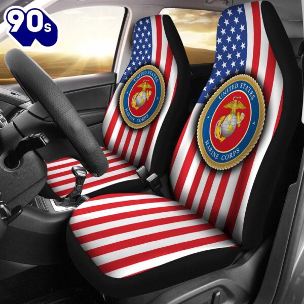 Best United States Marine Corps Premium Custom Car Seat Covers Decor Protector