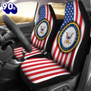 Best United States Navy Premium Custom Car Seat Covers Decor Protector