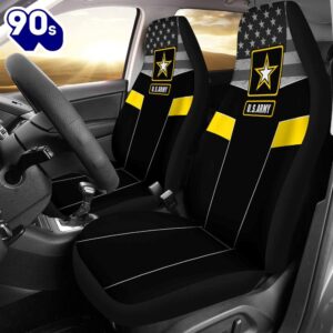 Best US Army 3D Premium Custom Car Seat Covers Decor Protector