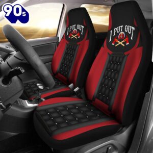 Best Us Fire Fighter 4 Premium Custom Car Seat Covers Decor Protector