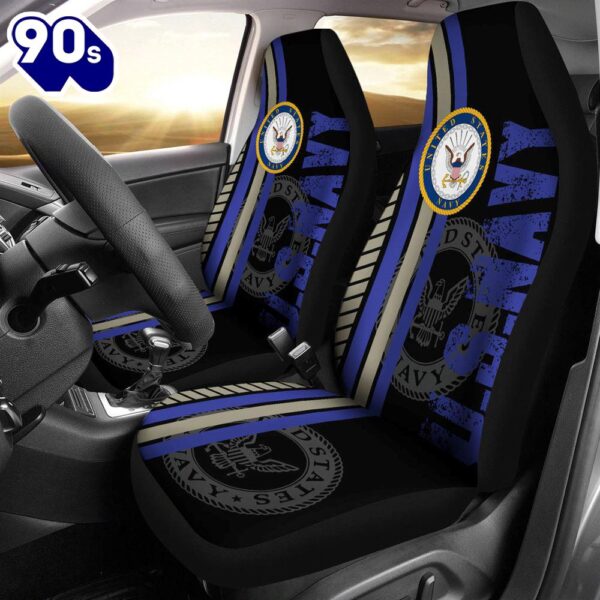 Best US Navy Premium Custom Car Seat Covers Decor Protector