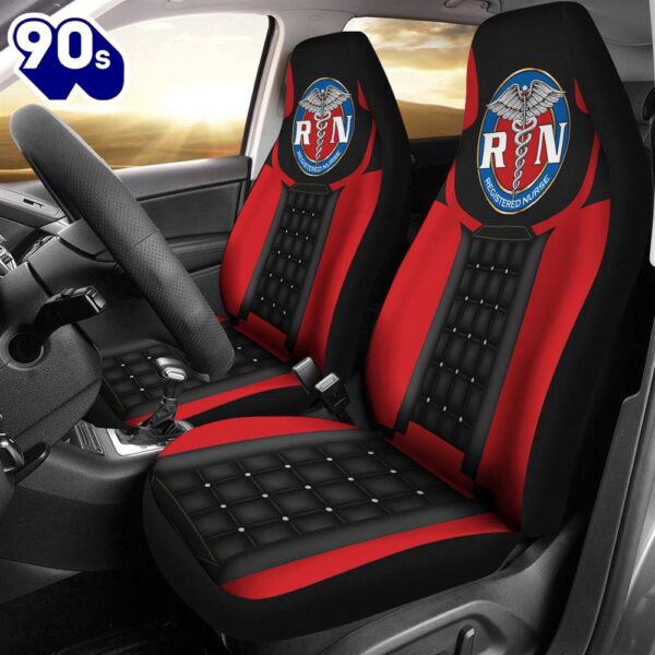 Best Us Nurse 2 Premium Custom Car Seat Covers Decor Protector