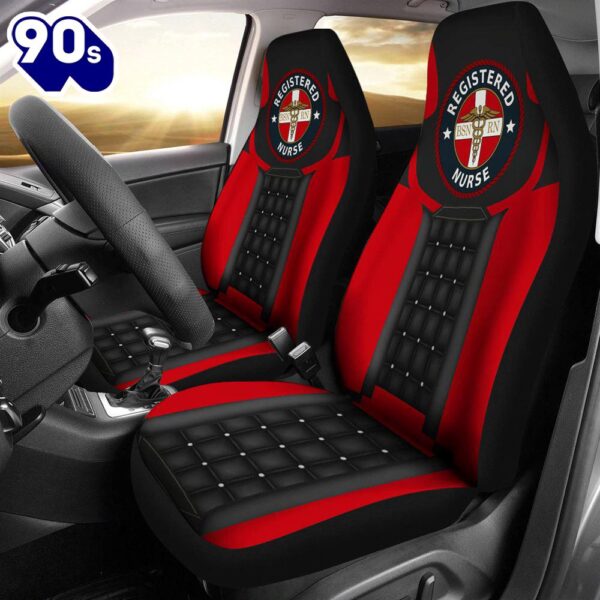 Best Us Nurse 3 Premium Custom Car Seat Covers Decor Protector