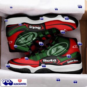 Beta Racing Custom Name Air Jordan 11 Sneakers Vintage Shoes