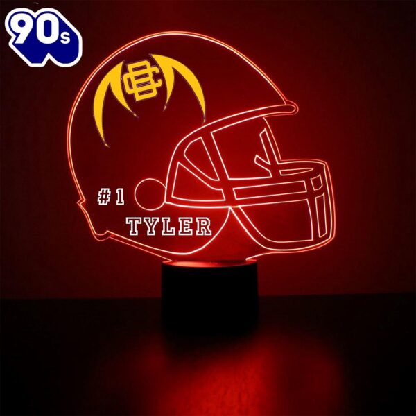 Bethune-Cookman Wildcats Helmet Led Sports Fan Lamp Custom Light Gift Christmas