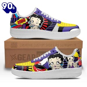 Betty Boop Air Sneakers Custom Shoes