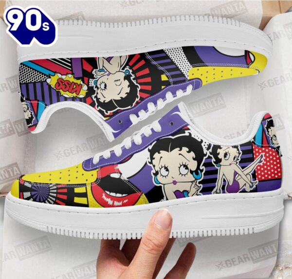 Betty Boop Air Sneakers Custom Shoes