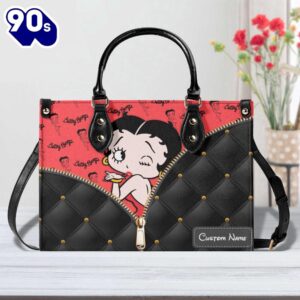 Betty Boop Leather Handbag