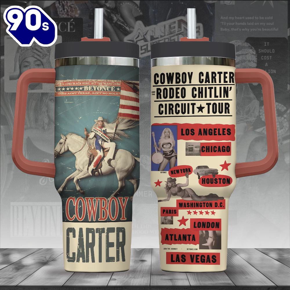 Beyonc? 40oz Stanley Tumbler Summer For Fans Beyonc? 40oz Stanley Tumbler Summer For Fans