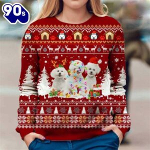 Bichon Frise Ugly Premium Sweater