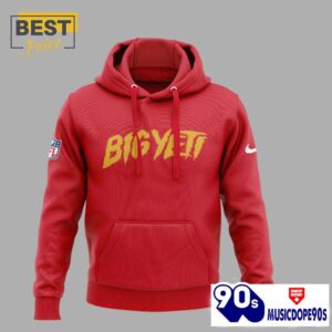 Big Yeti Kansas City Chiefs Red Hoodie, Jogger, Cap