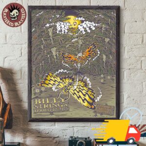 Billy Strings Dual Night Poster…